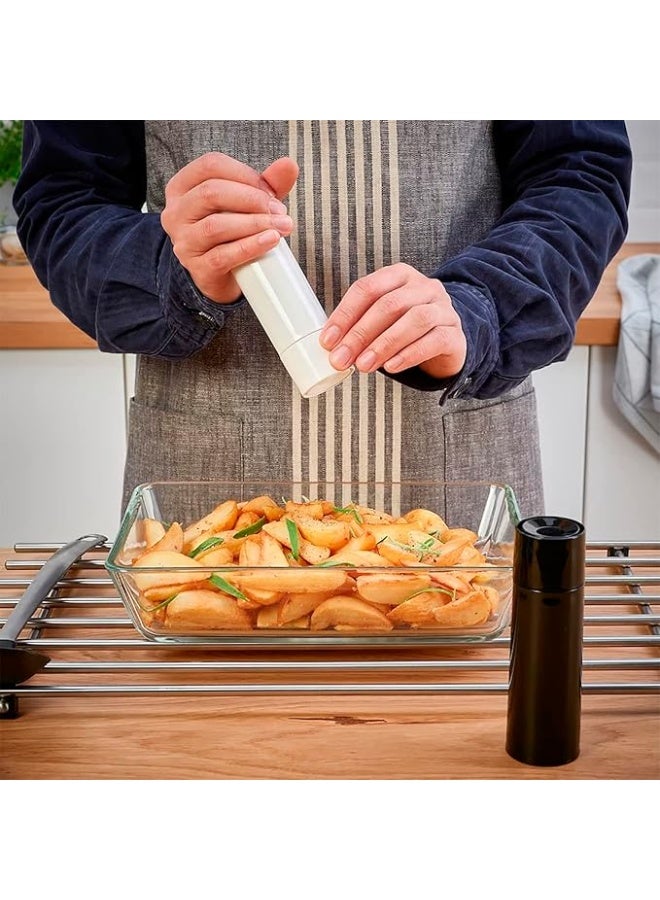 أضف نكهة مميزة لوجباتك مع مجموعة مطاحن التوابل والملح اليدوية، بتصميمات أنيقة، توفر طحنًا مثاليًا، وسهولة في التنظيف، ومتانة، وأسلوبًا عصريًا. - Image 2